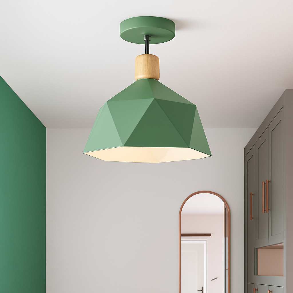 Metal LED ceiling