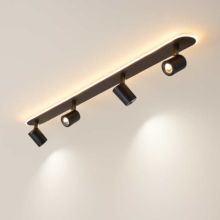 Nordic ceiling spotlight bar