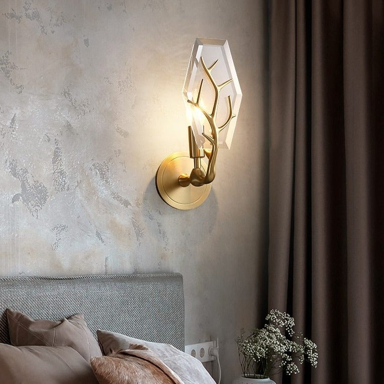Lifya Leaf Wall Light, view 5