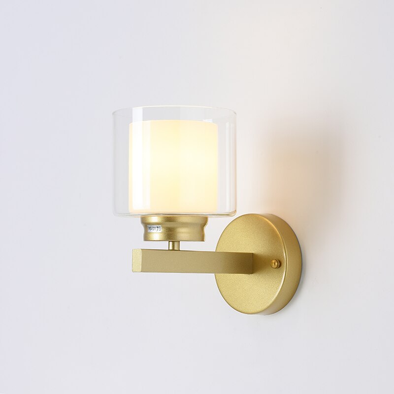 Candlestick wall light in a dining room
