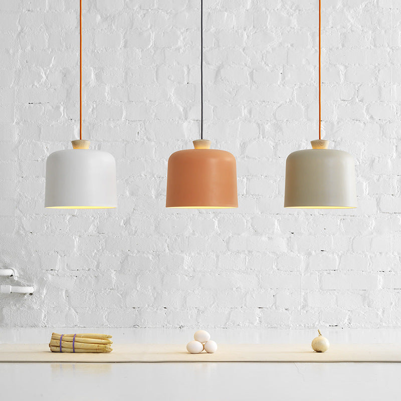 Wood metal pendant