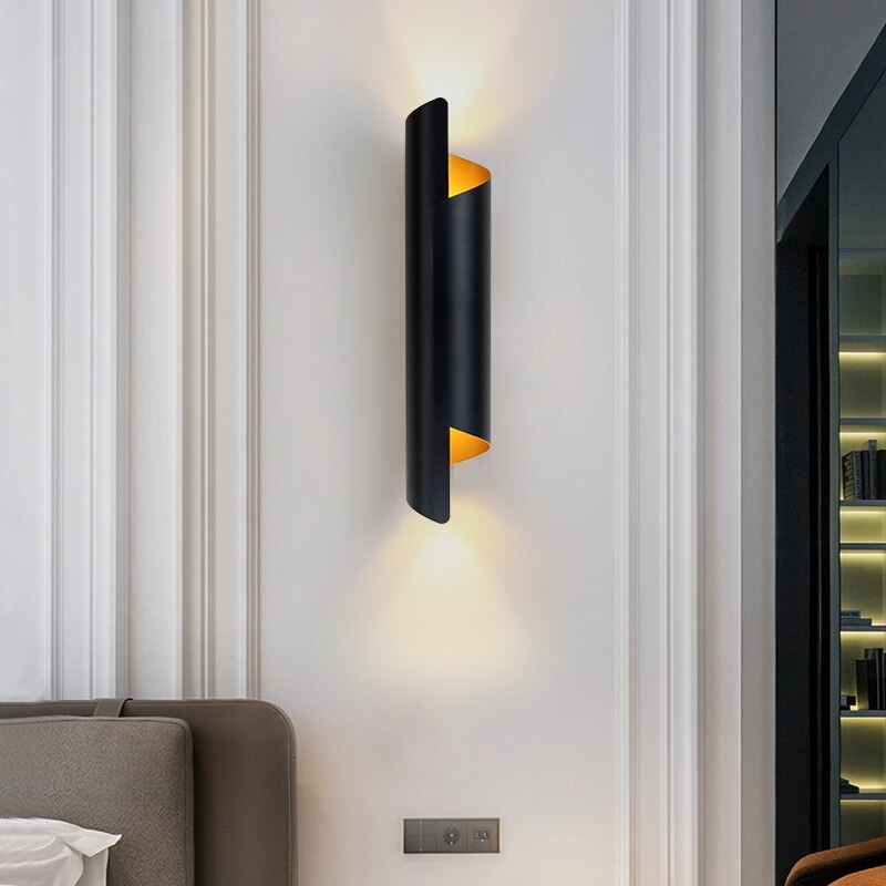 Amaia Cylinder Wall Light, view 4
