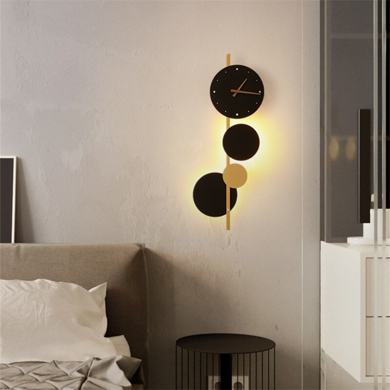 Scony Clock Wall Light, view 3