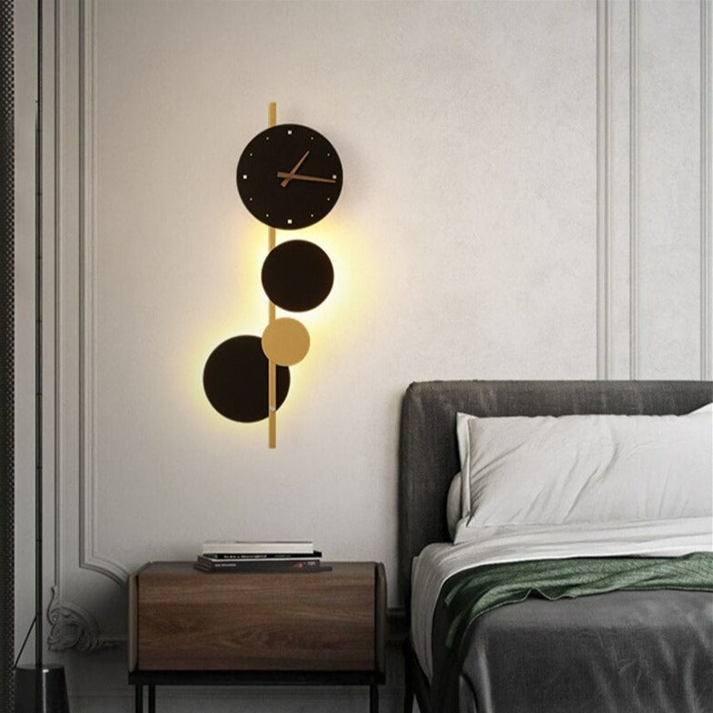 Scony Clock Wall Light, view 4