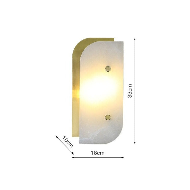 Marena Marble Wall Light, view 4