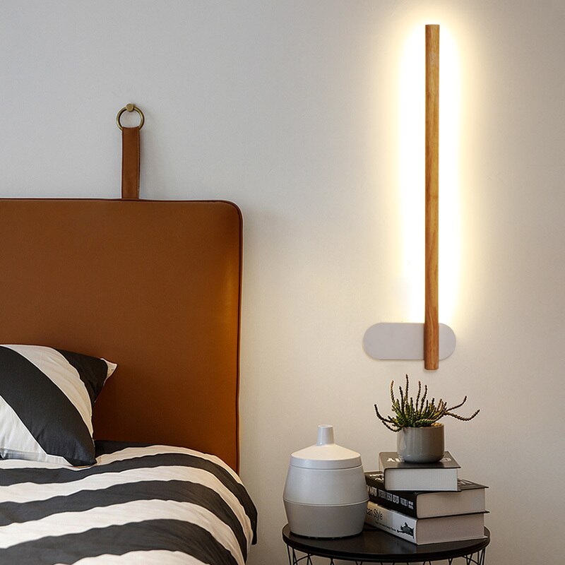 Amane Wood Wall Light, view 3