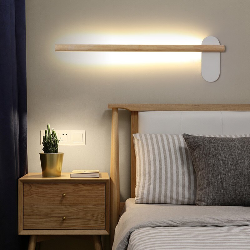 Amane Wood Wall Light, view 6