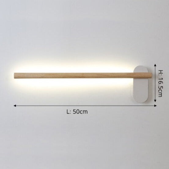 Amane Wood Wall Light, view 8