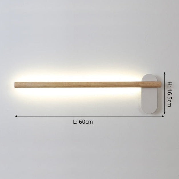 Amane Wood Wall Light, view 9
