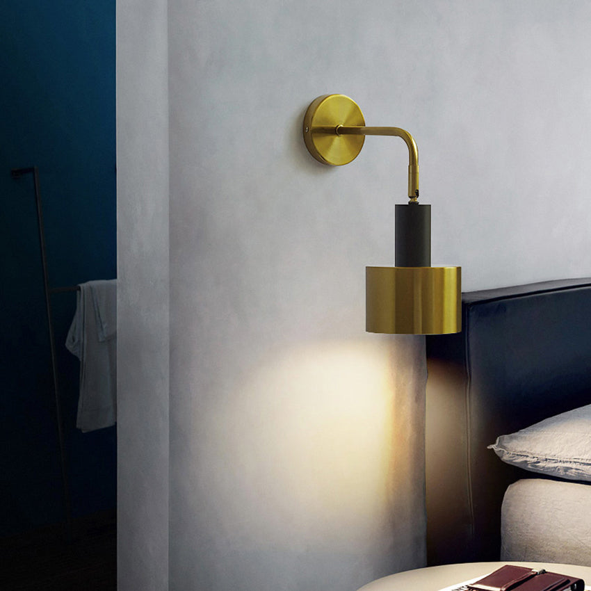 Gold metal wall spot