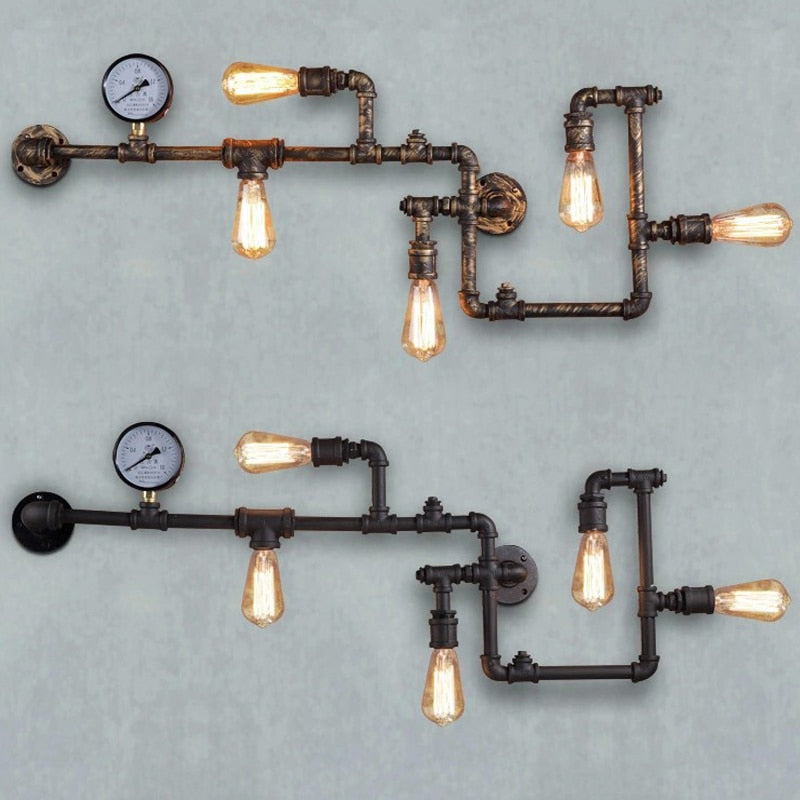 Amparo Pipe Wall Light, view 4