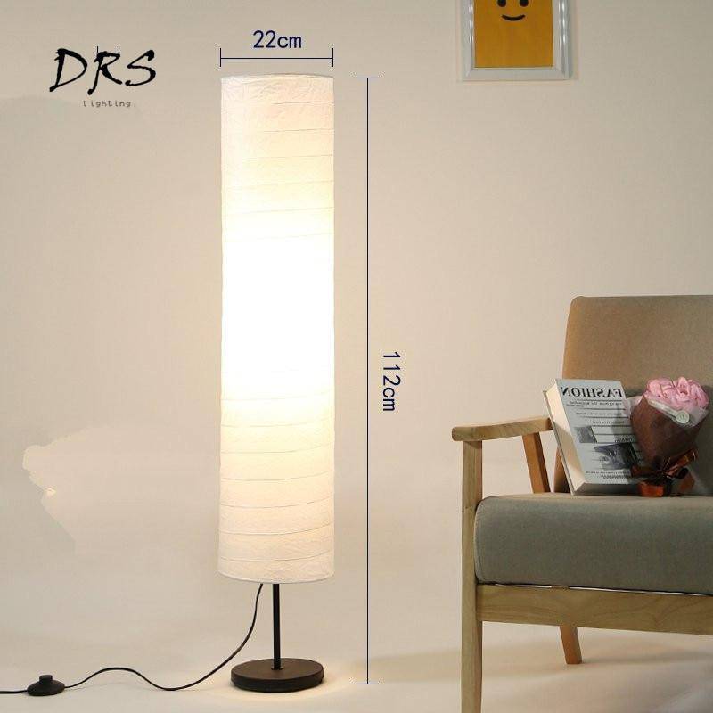 Cylinder floor lamp