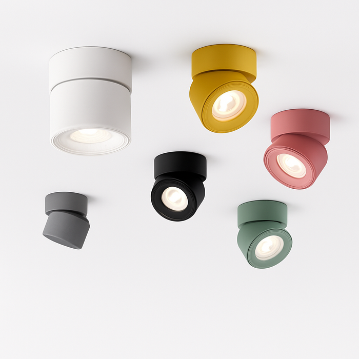 Nordic foldable wall spotlight