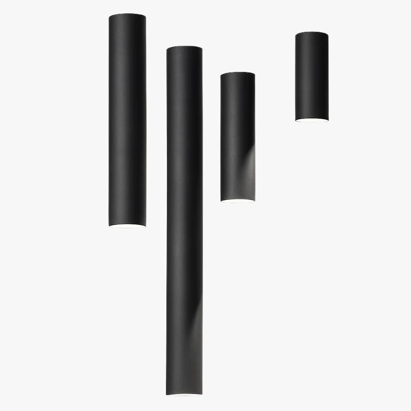 Surface-mount tube LED spotlight