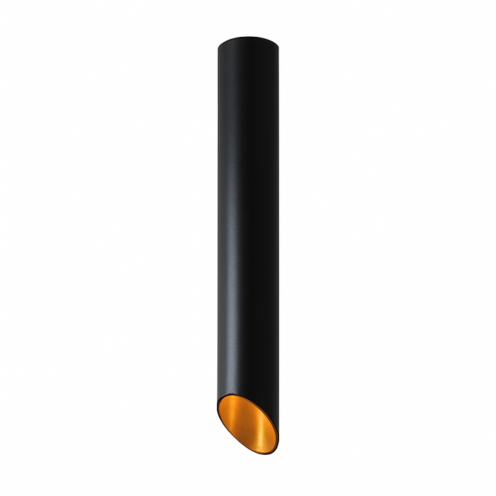 Geometric aluminum tube spotlight