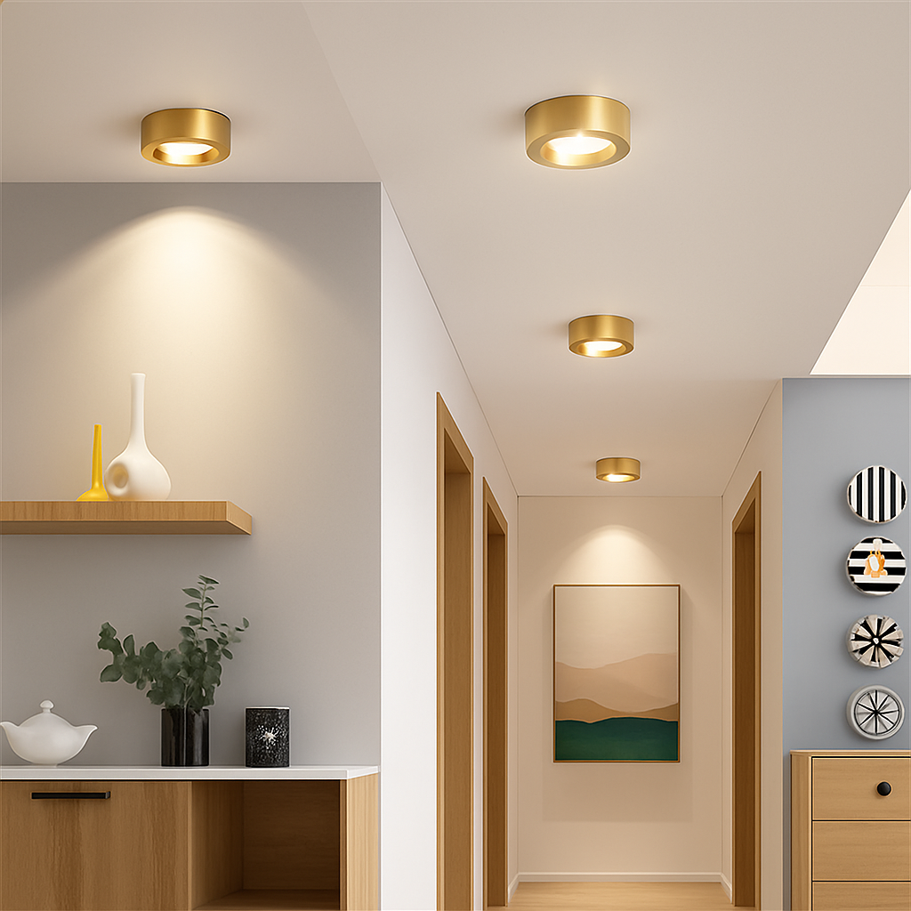 Modern gold spot