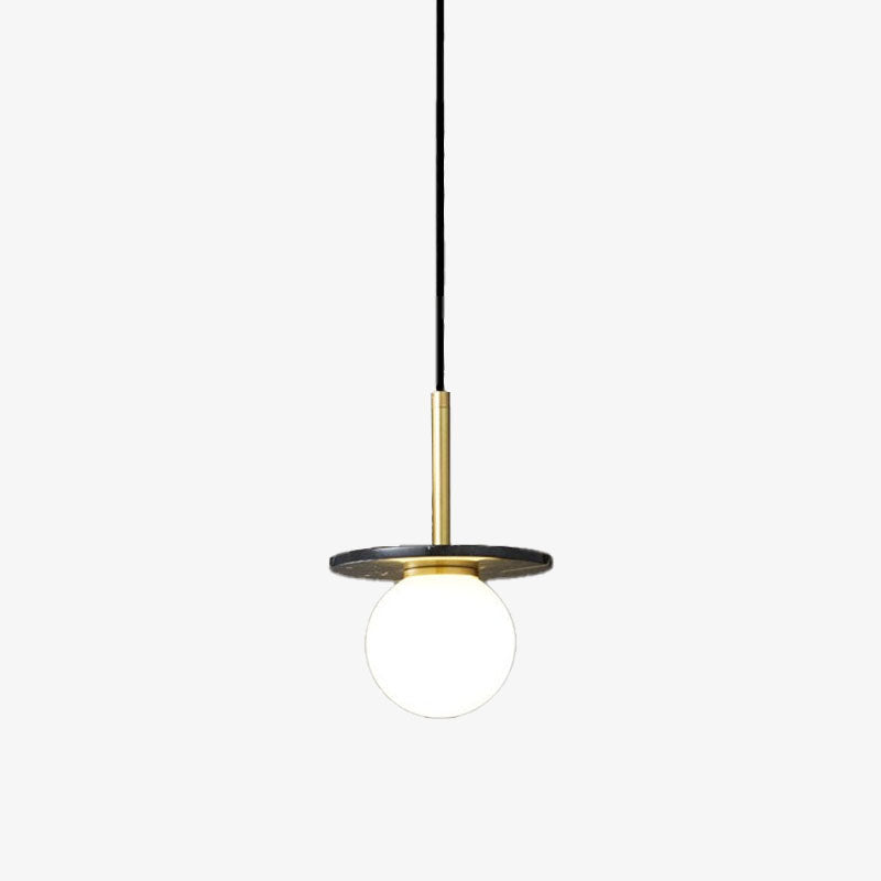Marble pendant light