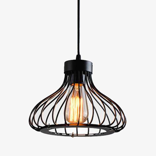 Industrial cage pendant