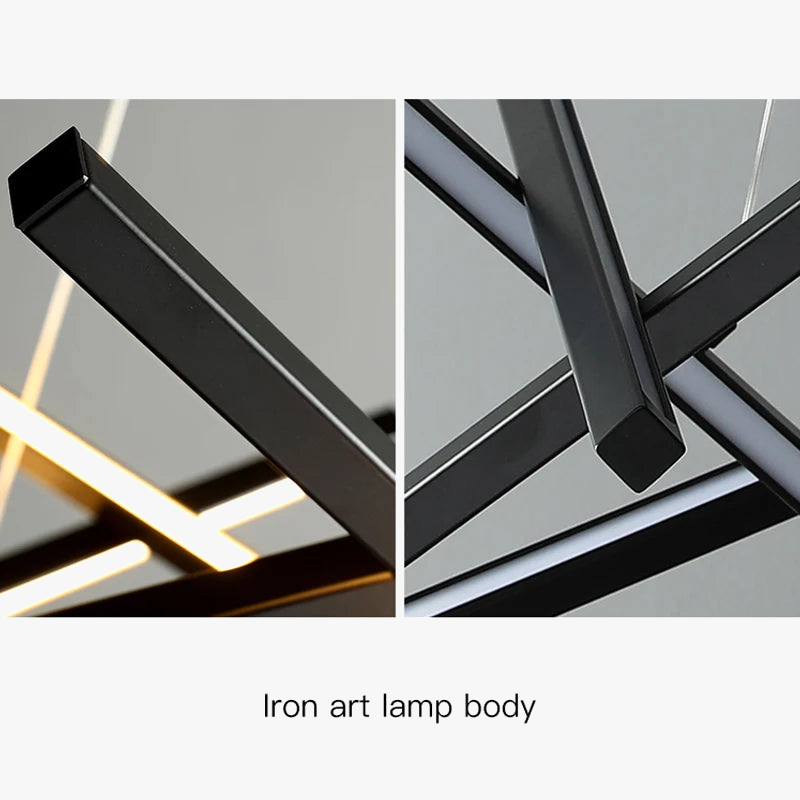 Rectangular LED Pendant, view 5